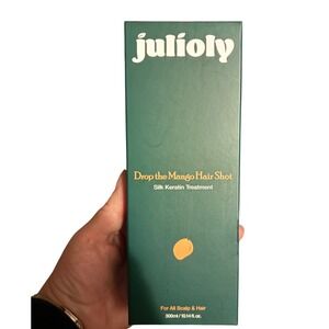 Julioly Drop-Mango Hair Shot Silk Keratin Oil Treatment Scalp Hair Growth Full